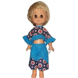 13" Vintage Cool Sweet Mod Foreign Doll( I Think)